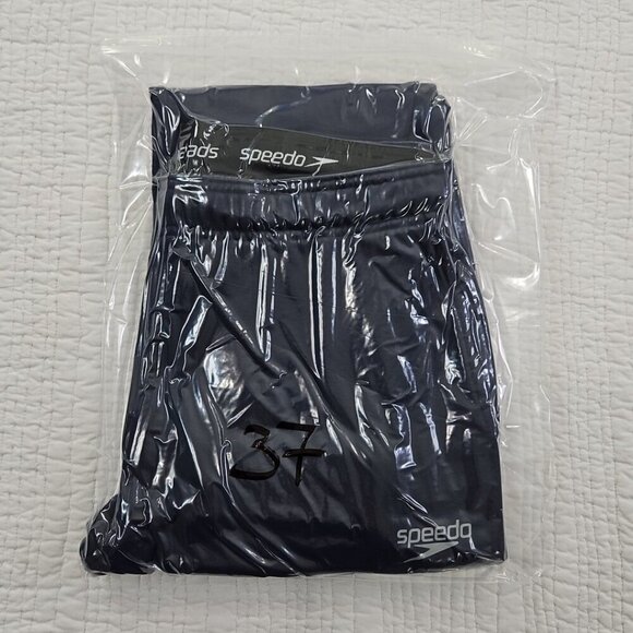 Speedo Joggers Men's Small Navy Blue Drawstring Pockets Elastic Waist 7720131 - Picture 13 of 13